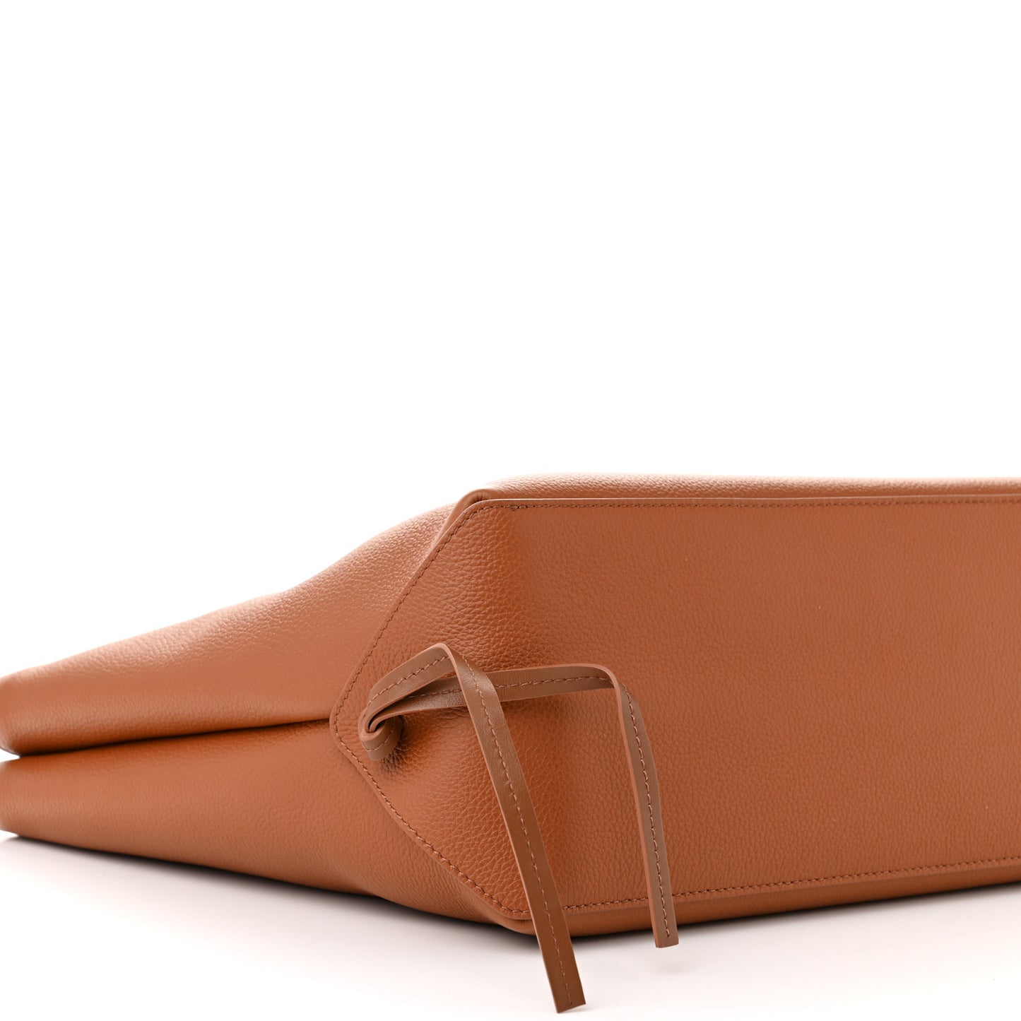 Calfskin Medium East West Sense Tote Tan