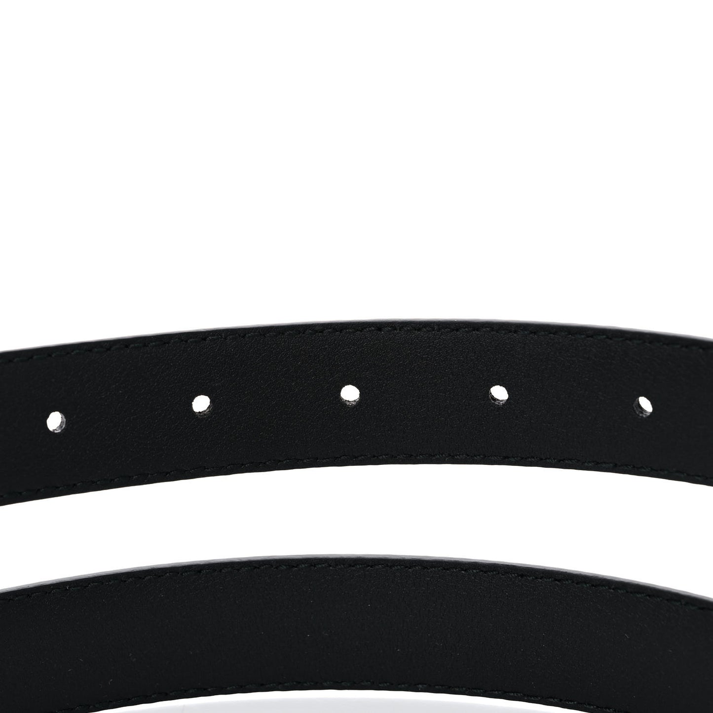 Calfskin G Cube 25mm Belt 105 42 Black