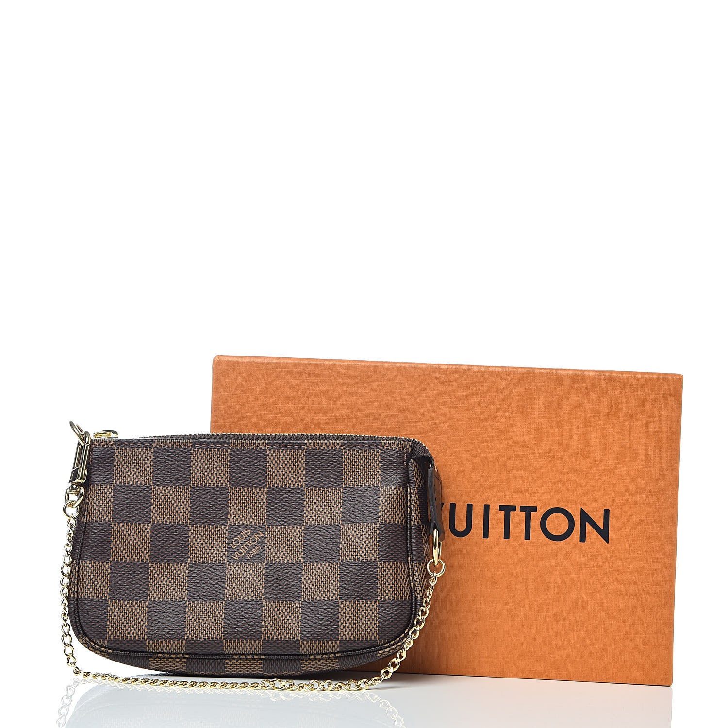 Louis Vuitton Damier Ebene Mini Pochette Accessories 8 of 8