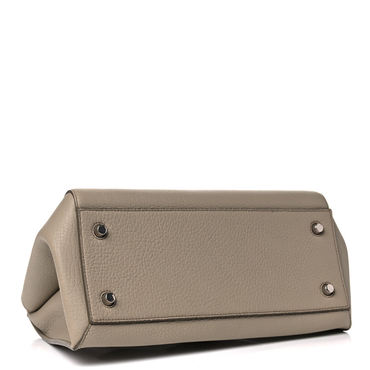 Celine Crisped Calfskin Medium Edge Shoulder Bag Light Taupe 4 of 18