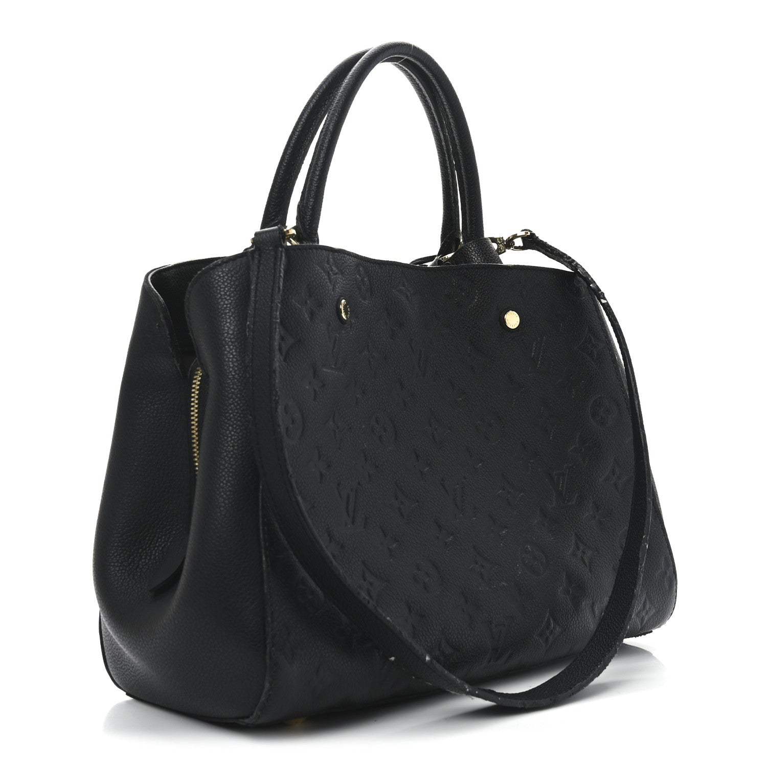 Louis Vuitton Empreinte Montaigne MM Black 3 of 11