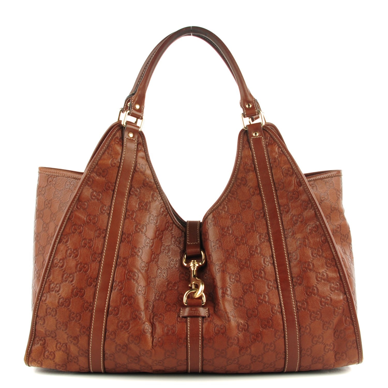 Gucci Guccissima Large Joy Shoulder Bag Brown 1 of 8
