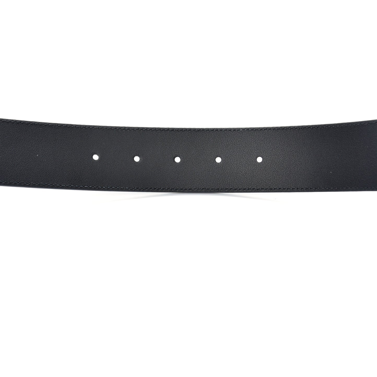 Textured Calfskin Double G 40mm Belt 75 30 Black
