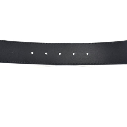 Gucci Textured Calfskin Double G 40mm Belt 75 30 Black 3 of 5