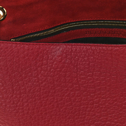 Burberry Signature Grain Large Mildenhall Shoulder Bag Red 8 of 8