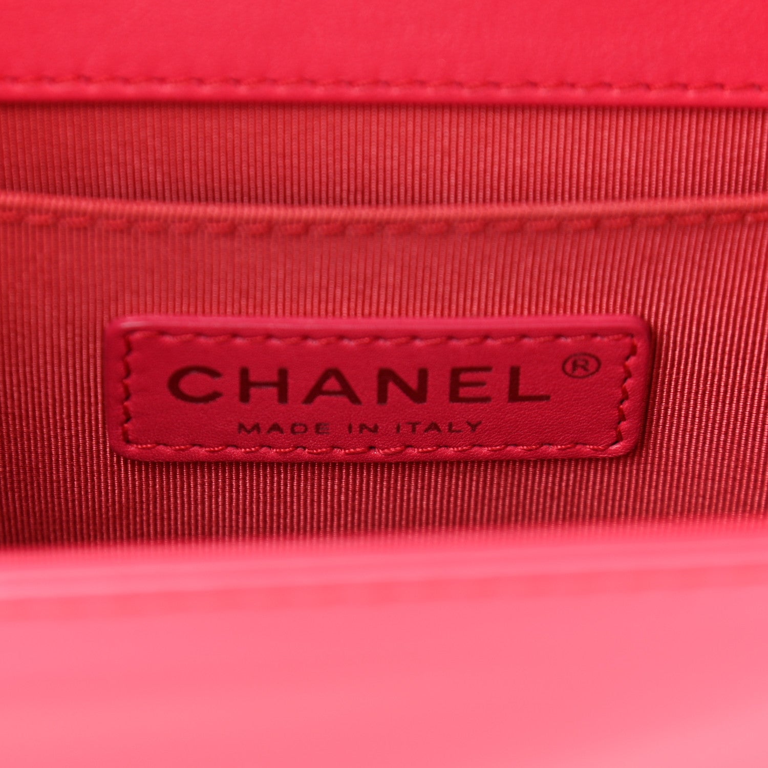 Chanel Patent Calfskin Quilted Small Boy Flap Pink 6 of 10