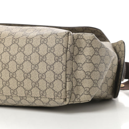 Gucci GG Plus Monogram Messenger Diaper Bag Dark Brown 12 of 12