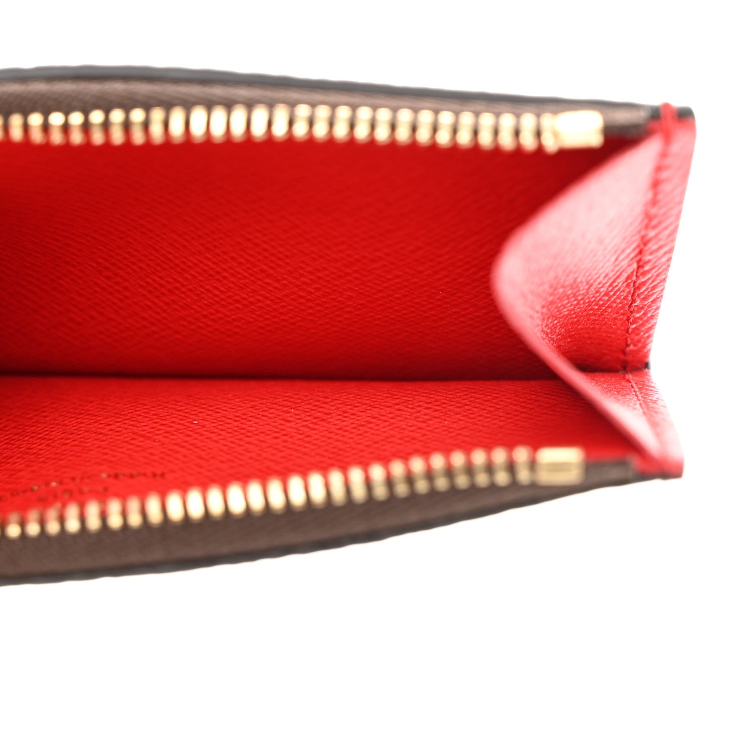 Louis Vuitton Monogram Zipped Romy Card Holder Red 5 of 7