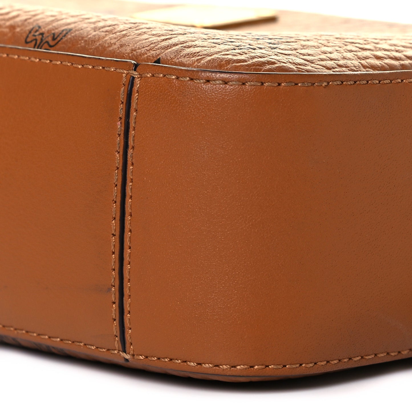 Visetos Camera Crossbody Bag Cognac