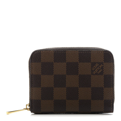 Louis Vuitton Damier Ebene Zippy Coin Purse 1 of 8