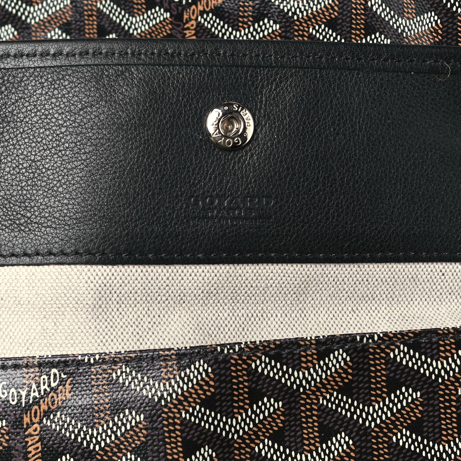 Goyard Goyardine Saint Louis GM Black 6 of 10