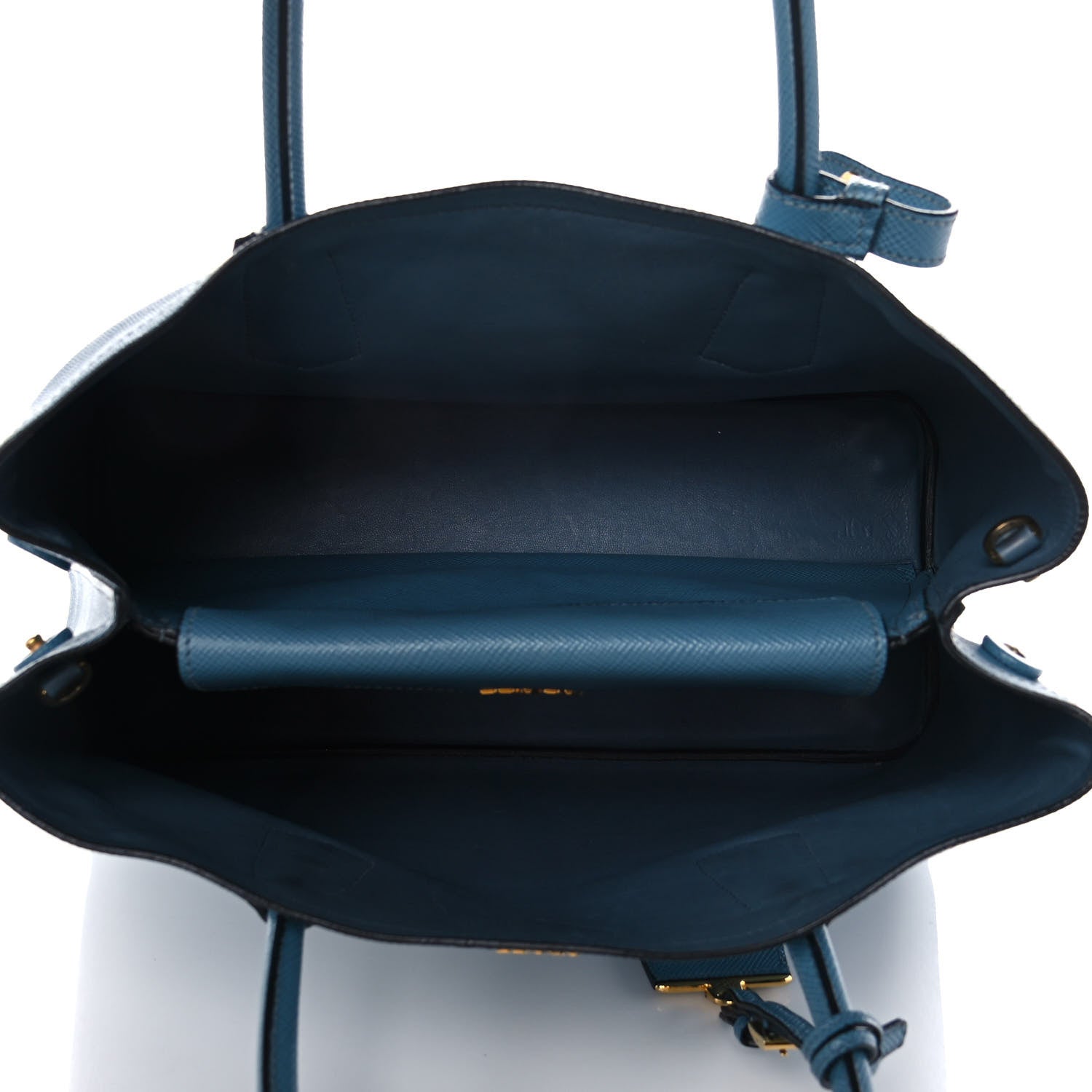 Prada Saffiano Cuir Small Double Bag 4 of 9