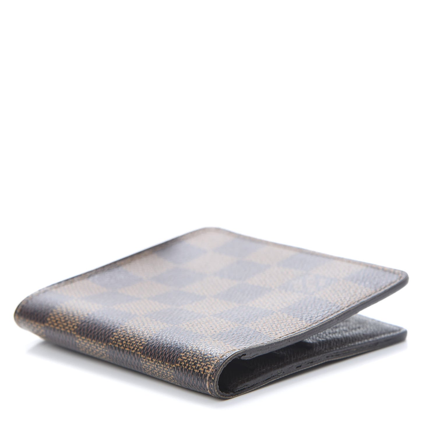Damier Ebene Porte-Billets 6 Card Bi-Fold Wallet