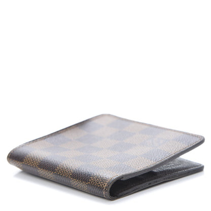 Louis Vuitton Damier Ebene Porte-Billets 6 Card Bi-Fold Wallet 4 of 15
