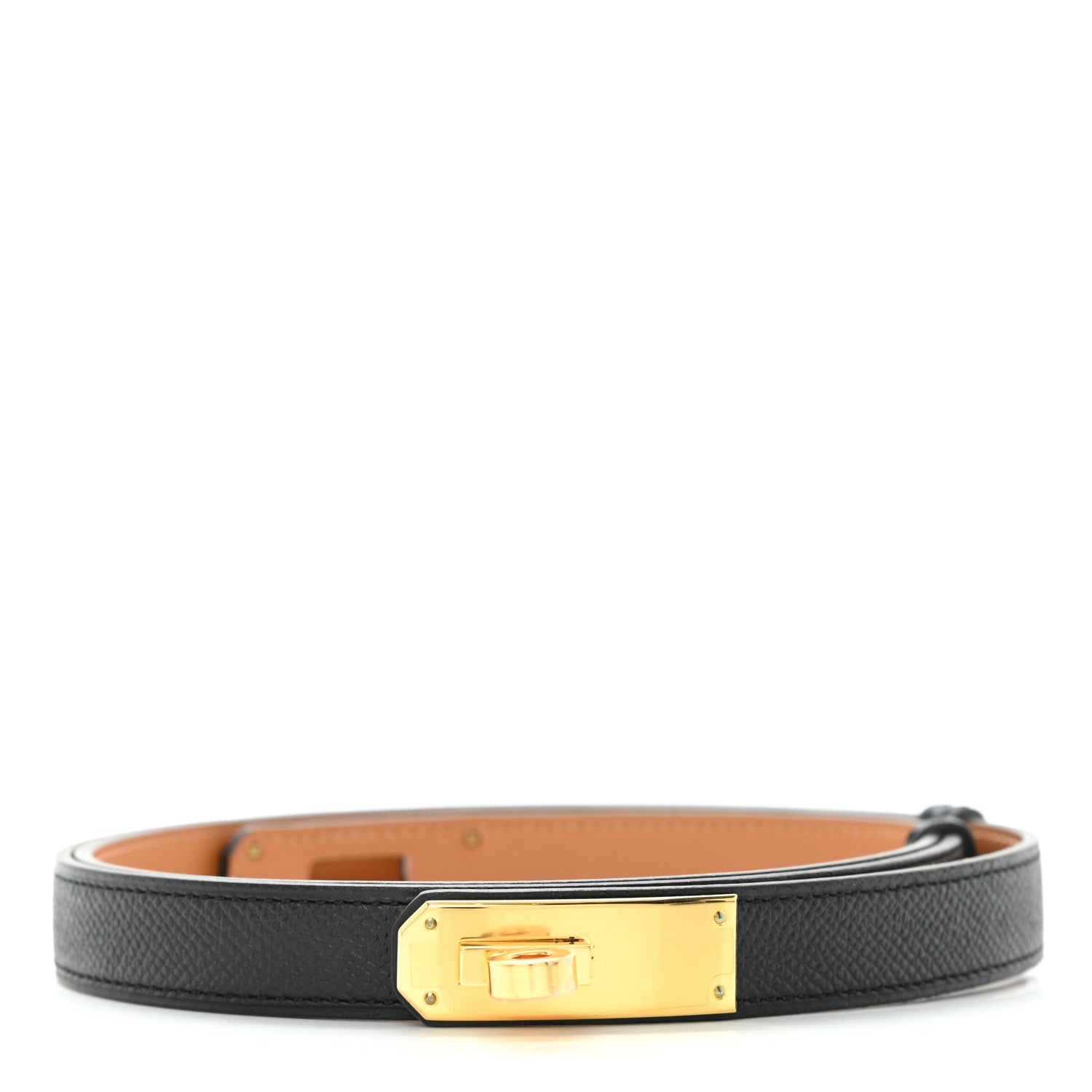 Hermes Epsom Kelly Belt Black 1 of 4