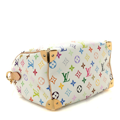 Louis Vuitton LV X TM Monogram Multicolor Speedy Bandouliere 25 White 4 of 9