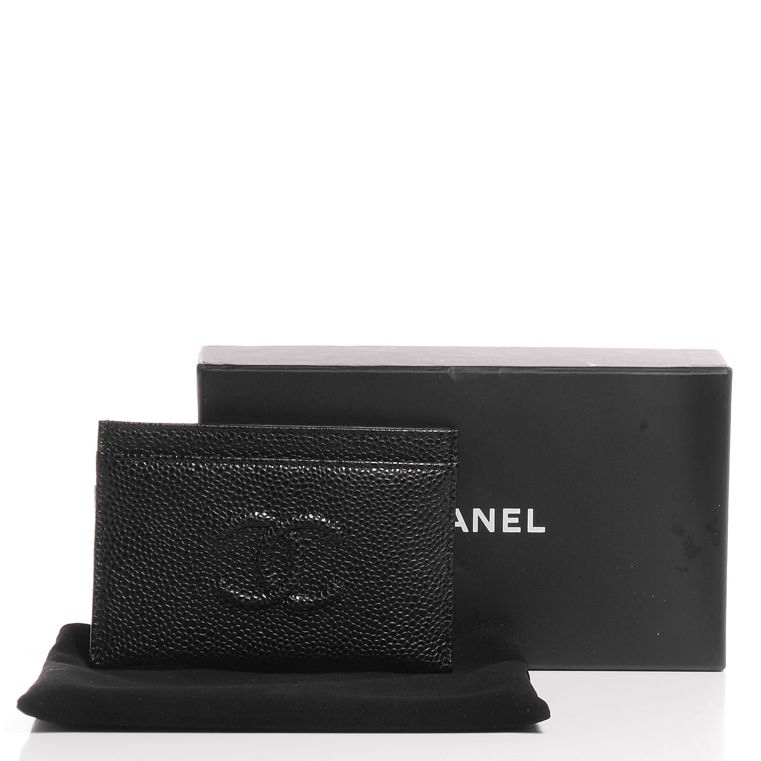 Chanel Caviar Timeless CC Card Holder Black 5 of 9