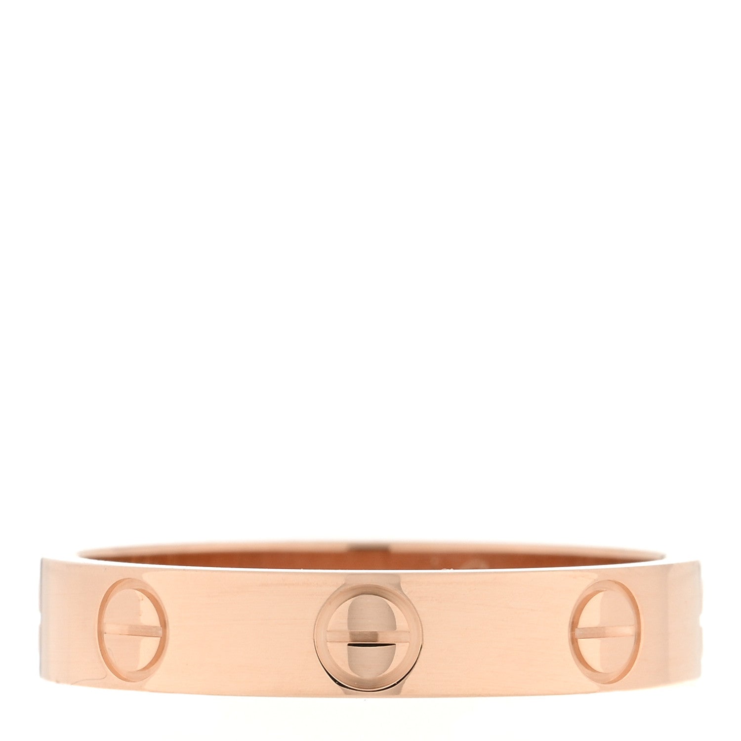 Cartier 18K Pink Gold 3.5mm LOVE Wedding Band Ring 52 6 1 of 4