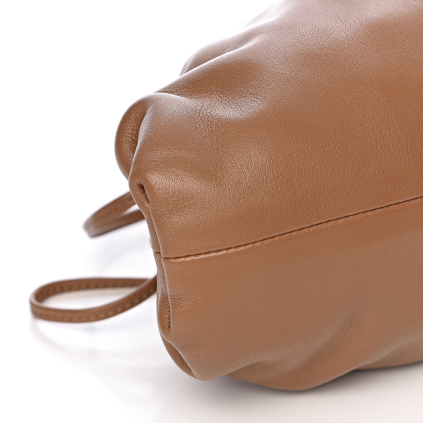 Butter Calfskin The Mini Pouch Cammello