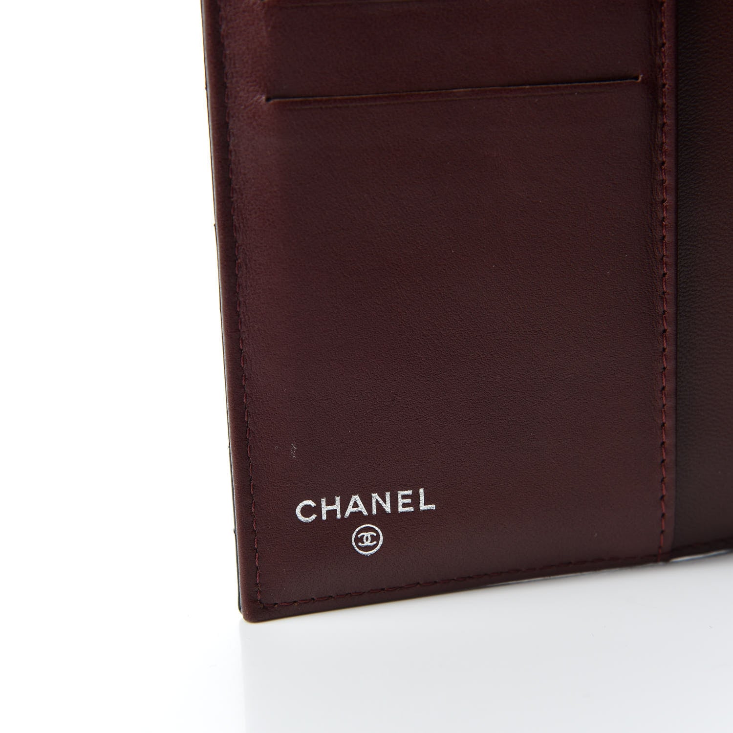 Chanel Lambskin Quilted Large Flap Wallet Black 6 of 8