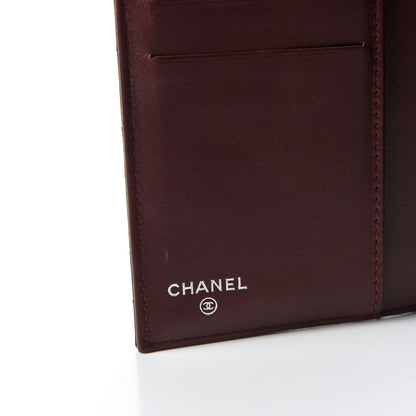 Chanel Lambskin Quilted Large Flap Wallet Black 6 of 8