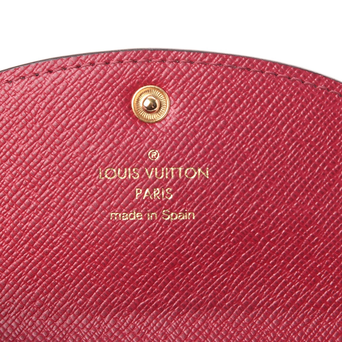 Monogram Rosalie Coin Purse Fuchsia