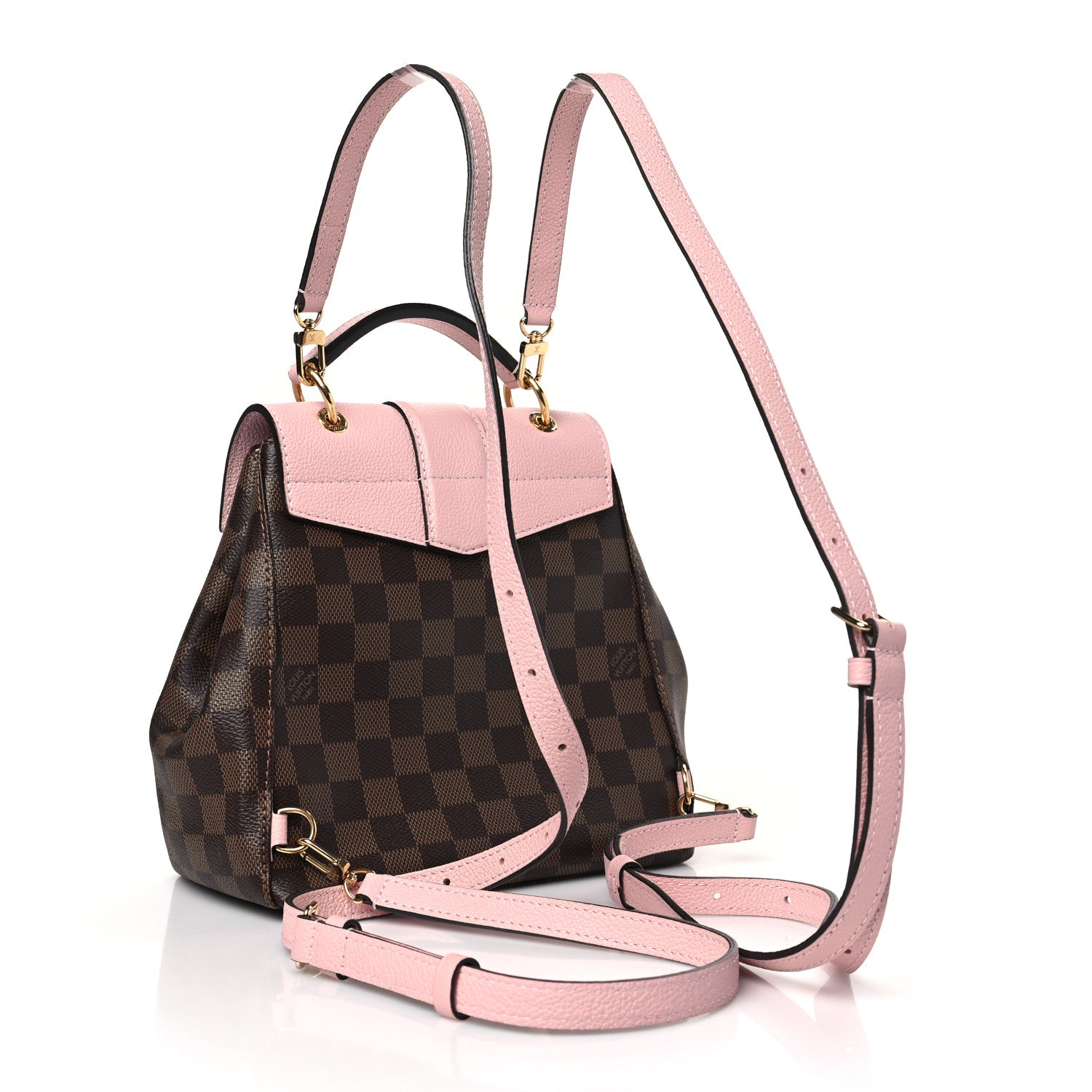 Louis Vuitton Damier Ebene Clapton Backpack Magnolia 3 of 9