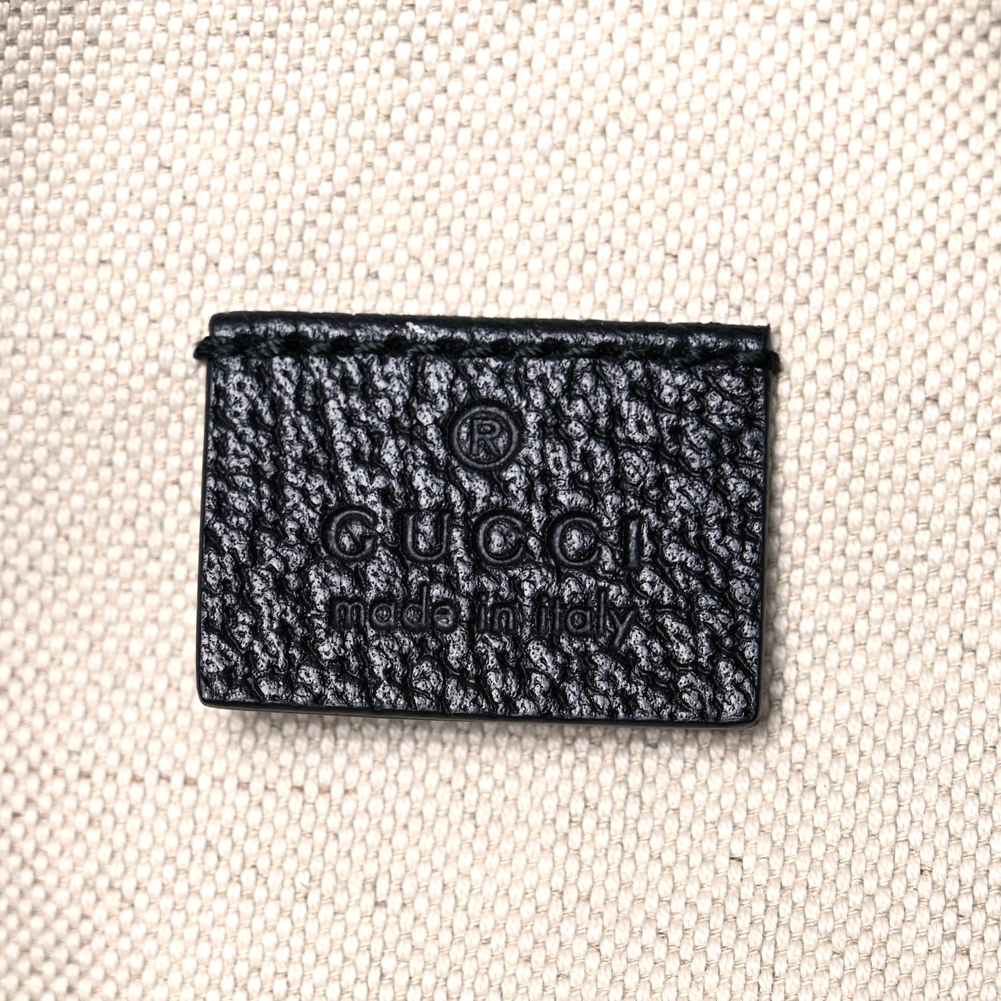 Velvet GG Monogram Web Belt Bag Blue Beige