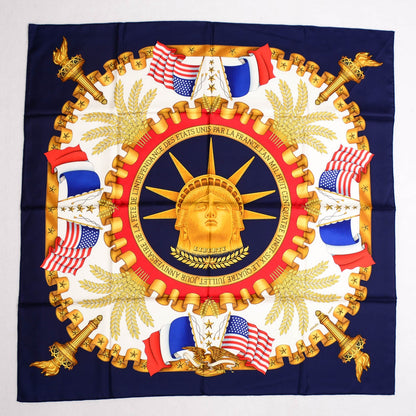 Hermes Silk Liberty Scarf 90 2 of 4