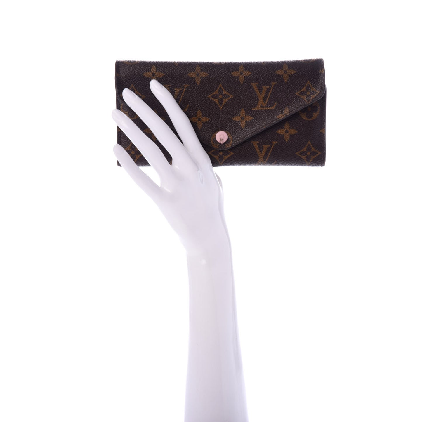 Monogram Josephine Wallet Rose Ballerine