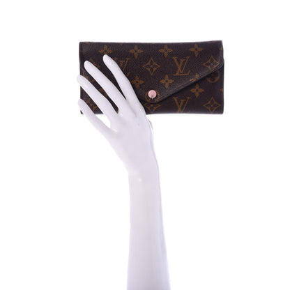 Louis Vuitton Monogram Josephine Wallet Rose Ballerine 2 of 10