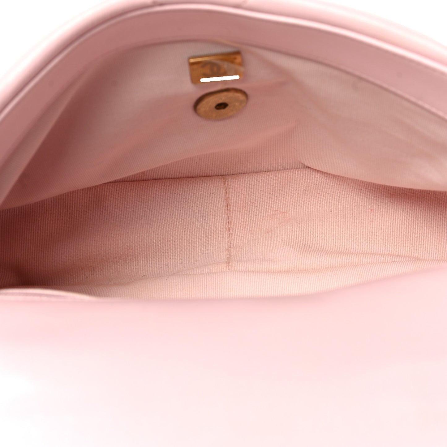 Lambskin Quilted Medium Chanel 19 Flap Light Pink