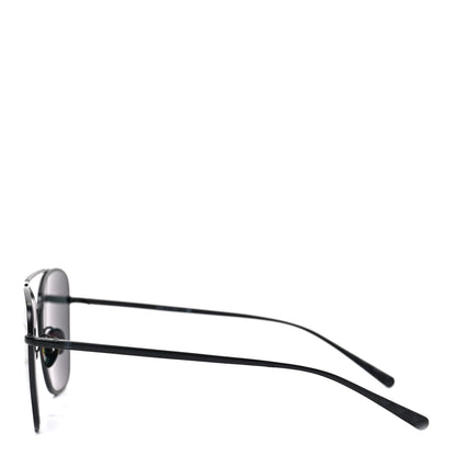 Chanel Metal Pilot Sunglasses 4256 Black 3 of 6