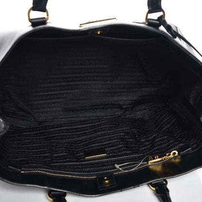 Prada Saffiano Lux Large Tote Nero Black 5 of 9