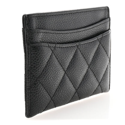 Chanel Caviar Quilted Card Holder Black 3 of 8