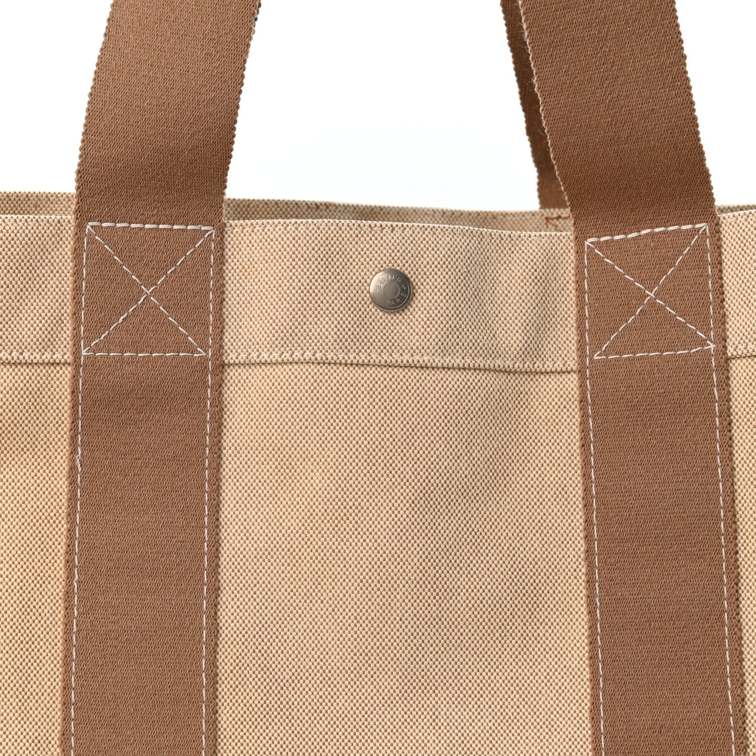 Hermes Toile Bora Bora GM Beige 8 of 11