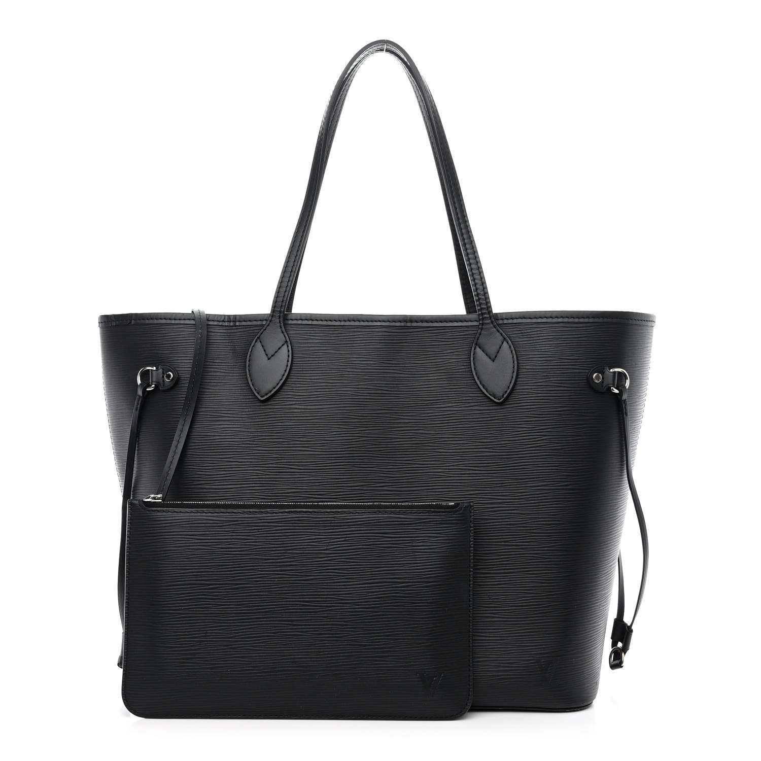 Louis Vuitton Epi Neverfull MM Black 1 of 12