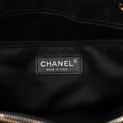 Chanel Caviar Quilted Grand Shopping Tote GST Black 5 of 14