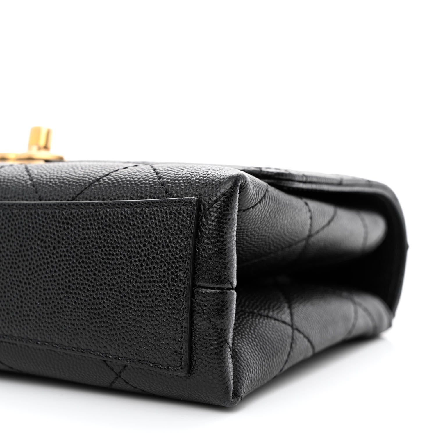 Chanel Caviar Quilted Mini Bracelet On Chain Flap Black 10 of 11