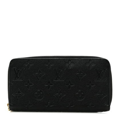 Louis Vuitton Empreinte Zippy Wallet Black 1 of 7
