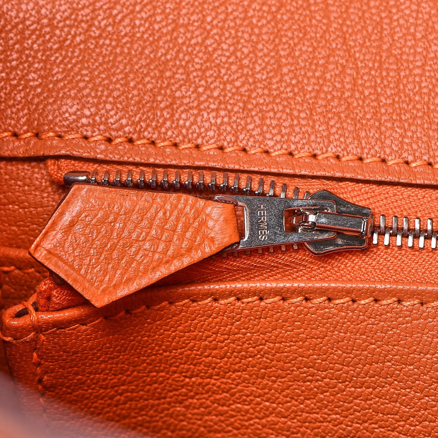 Epsom Birkin 35 Orange