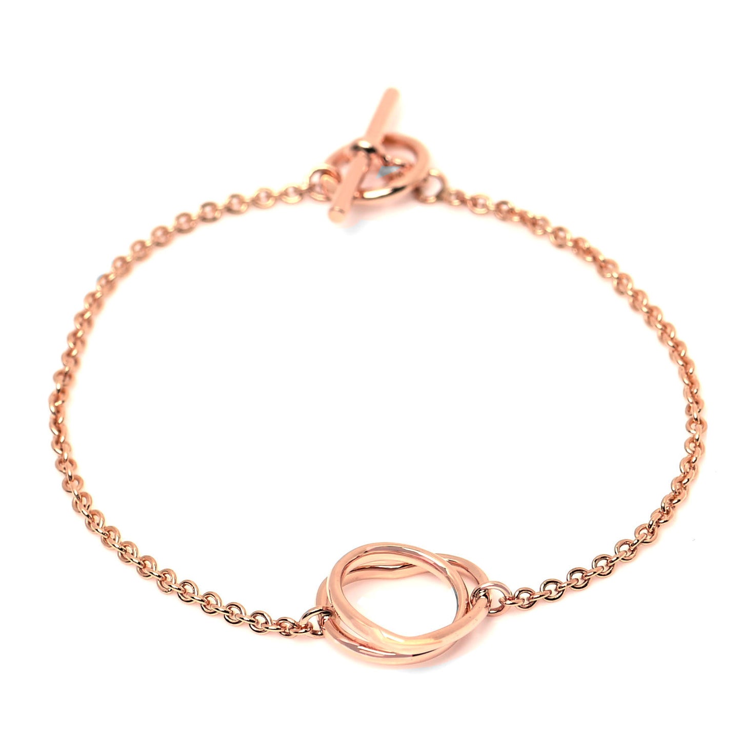 18K Rose Gold TPM Vertige Coeur Bracelet SH