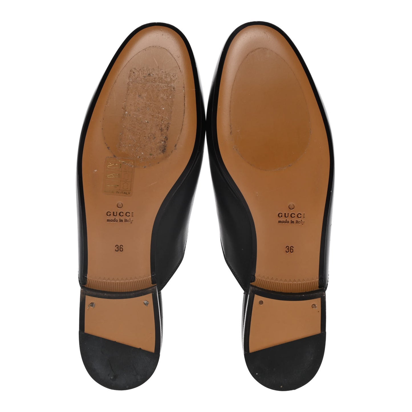 Calfskin Womens Princetown Slippers 36 Black
