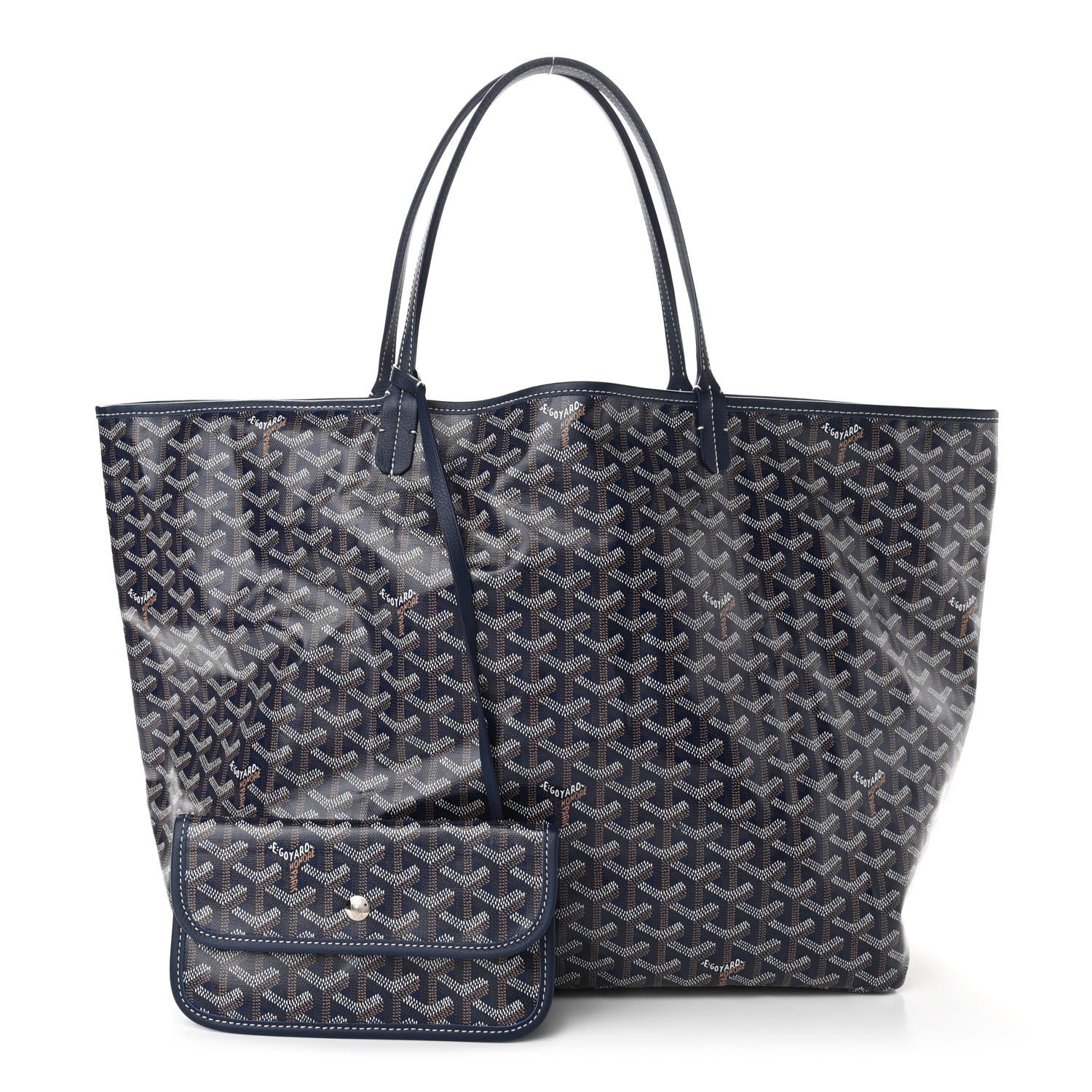 Goyard Goyardine Saint Louis GM Navy 3 of 10
