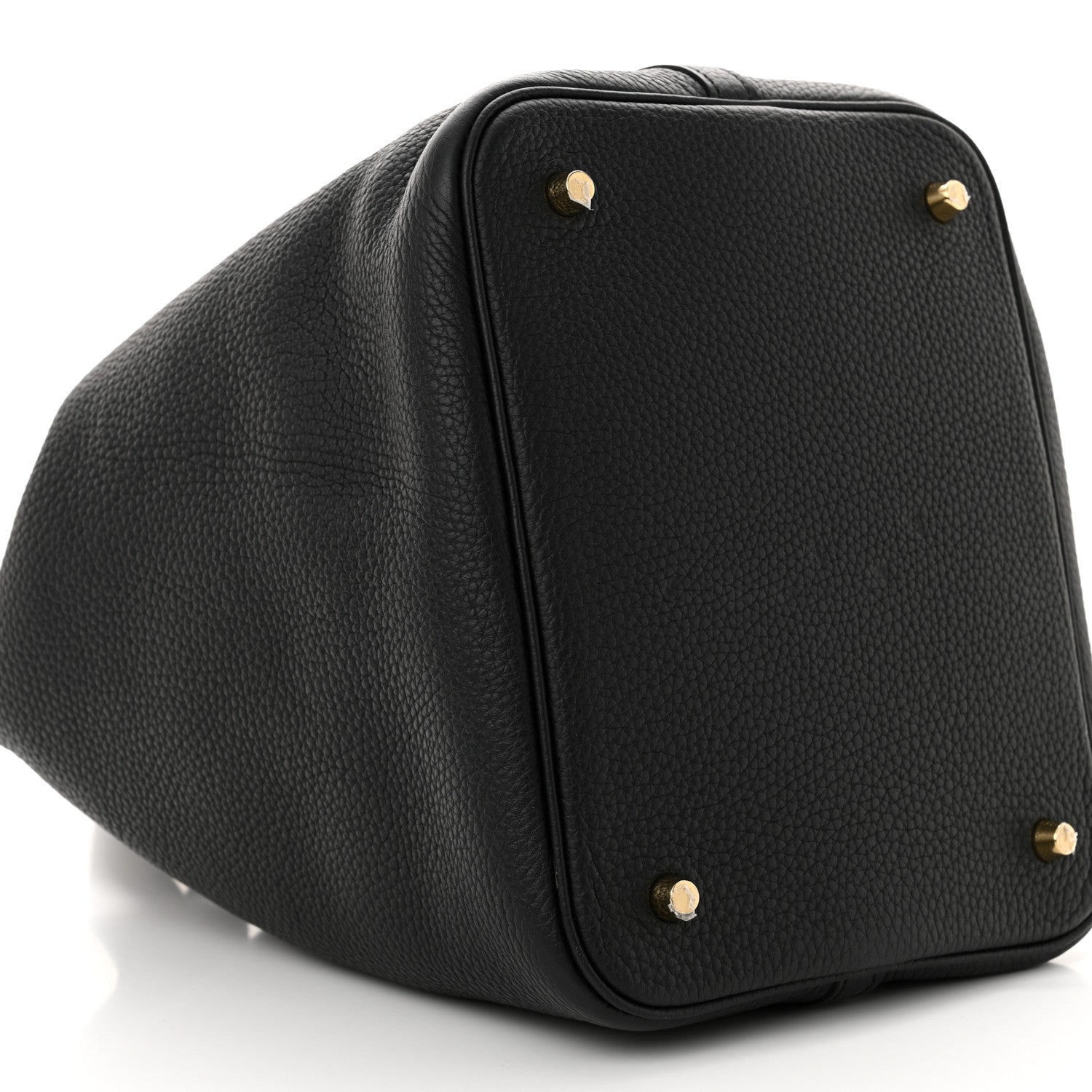 Hermes Taurillon Clemence Picotin Lock 22 MM Black 9 of 11
