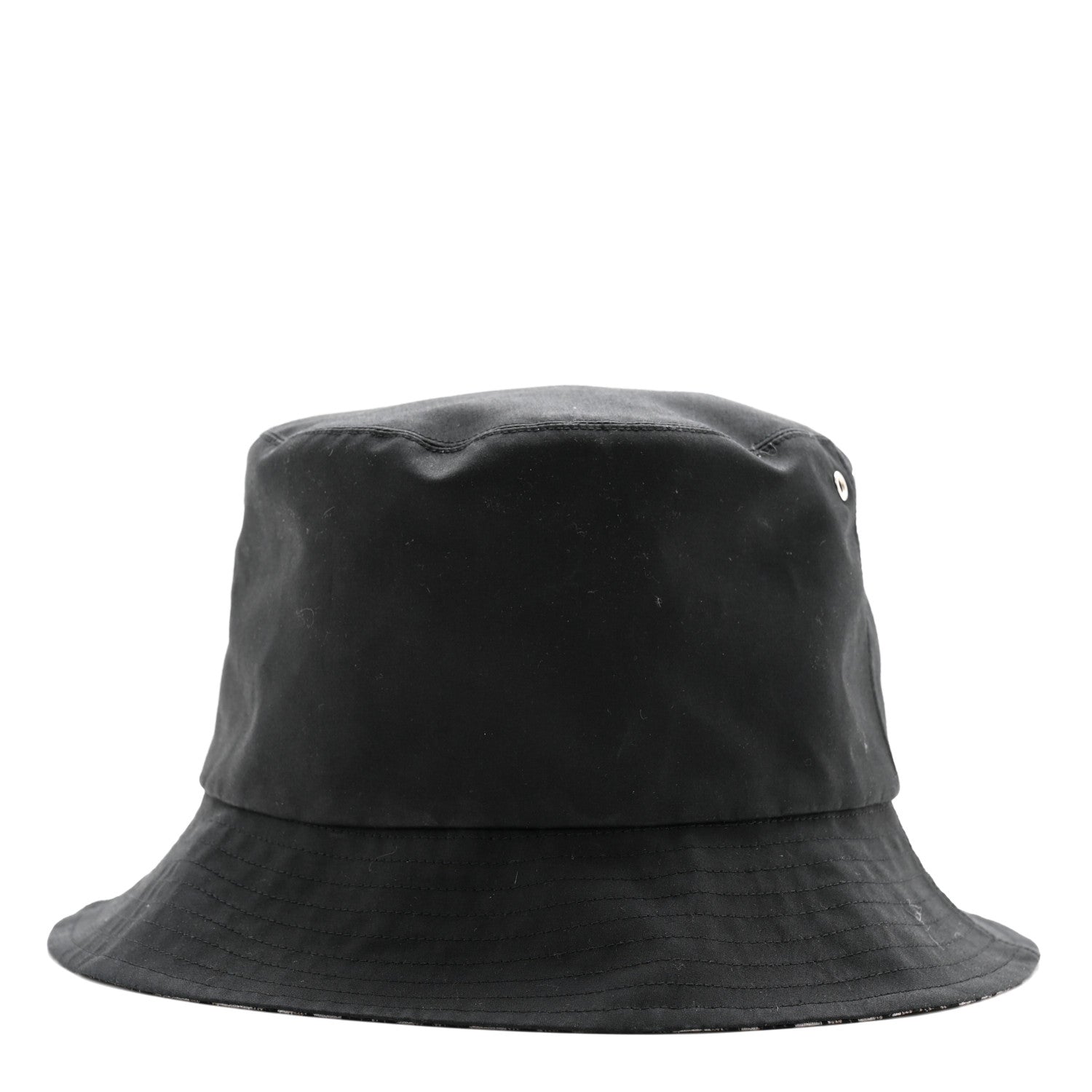 Christian Dior Oblique Reversible Teddy-D Brim Bucket Hat 57 Black 3 of 13