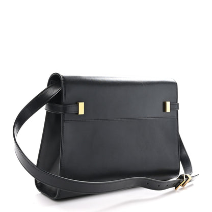 Saint Laurent Smooth Calfskin Manhattan Shoulder Bag Black 3 of 11
