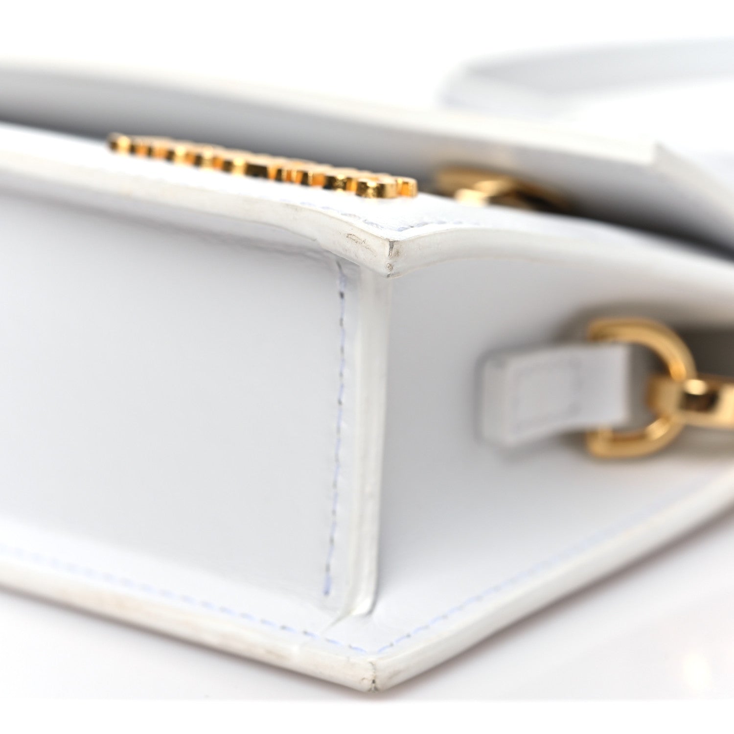 Jacquemus Smooth Calfskin Le Chiquito Long White 9 of 9