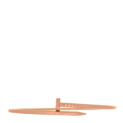 Cartier 18K Pink Gold Small Juste Un Clou Bracelet 18 1 of 5