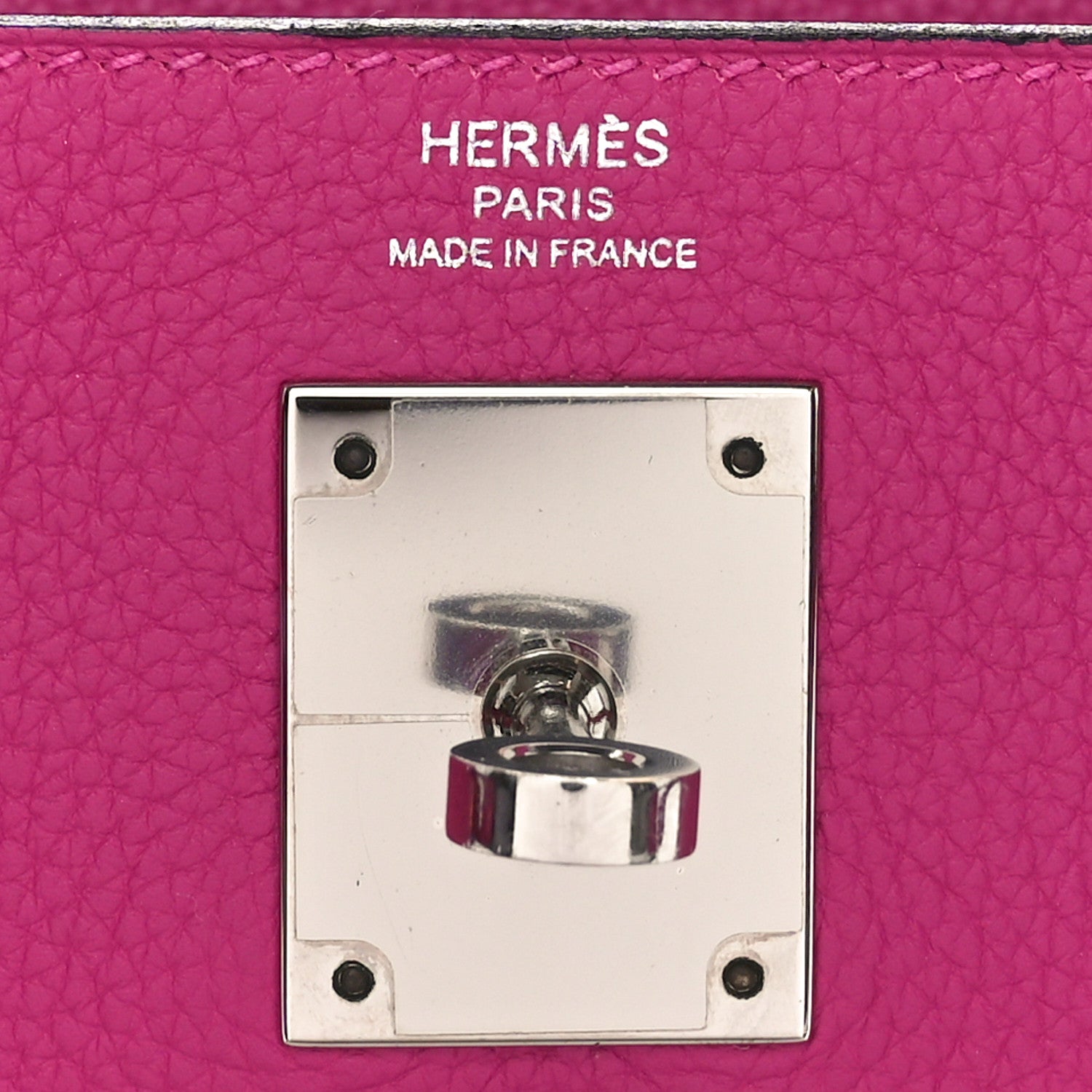 Hermes Togo Kelly Retourne 28 Rose Pourpre 7 of 10
